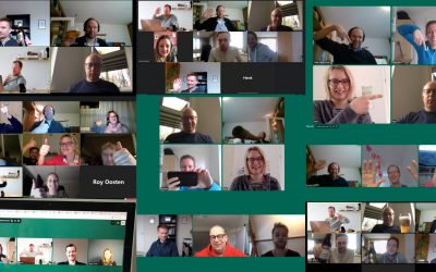 Ondernemers bij Waves Coworking zetten community-gevoel online voort